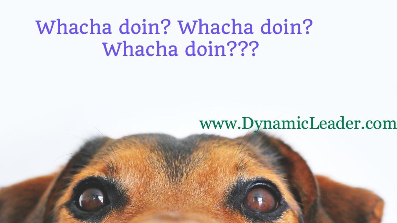 Breaking the Loop — Wednesdays with Wayne note by Dr. Wayne Pernell