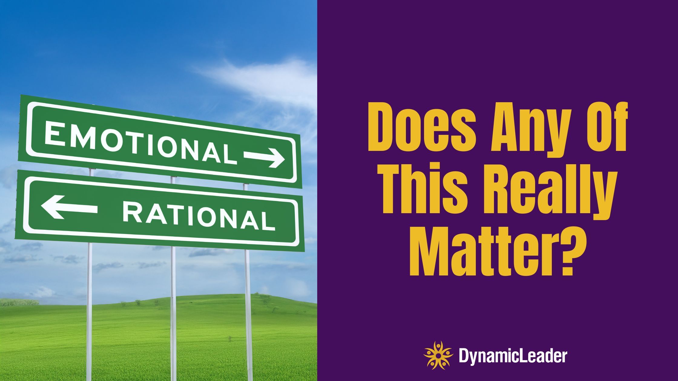 Does Any Of This Really Matter? — Wednesdays with Wayne note by Dr. Wayne Pernell