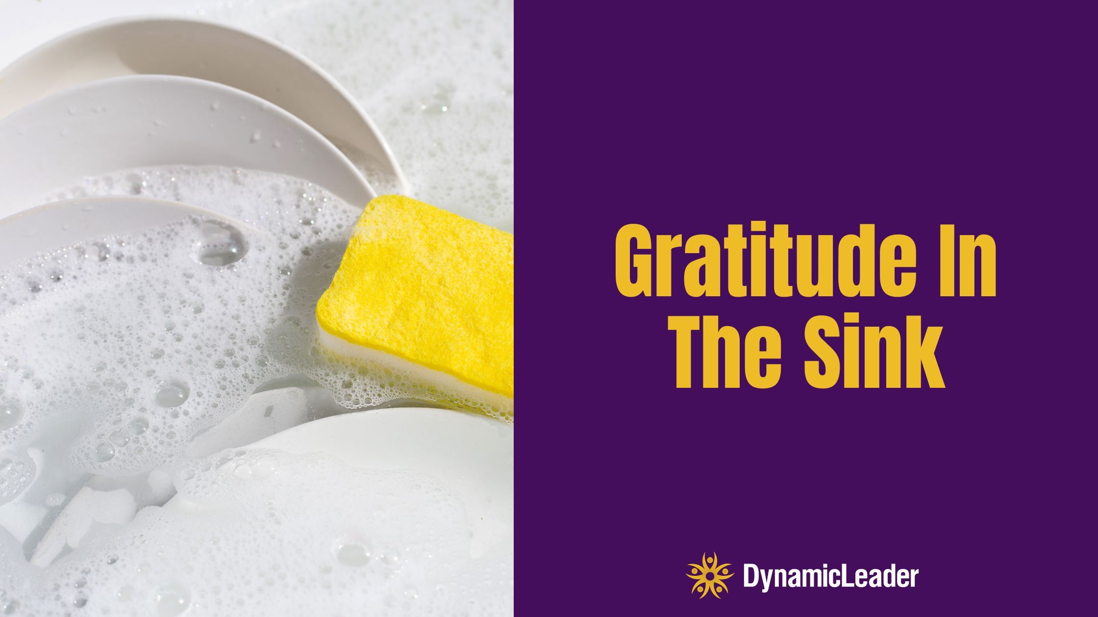 Gratitude In The Sink — Wednesdays with Wayne note by Dr. Wayne Pernell