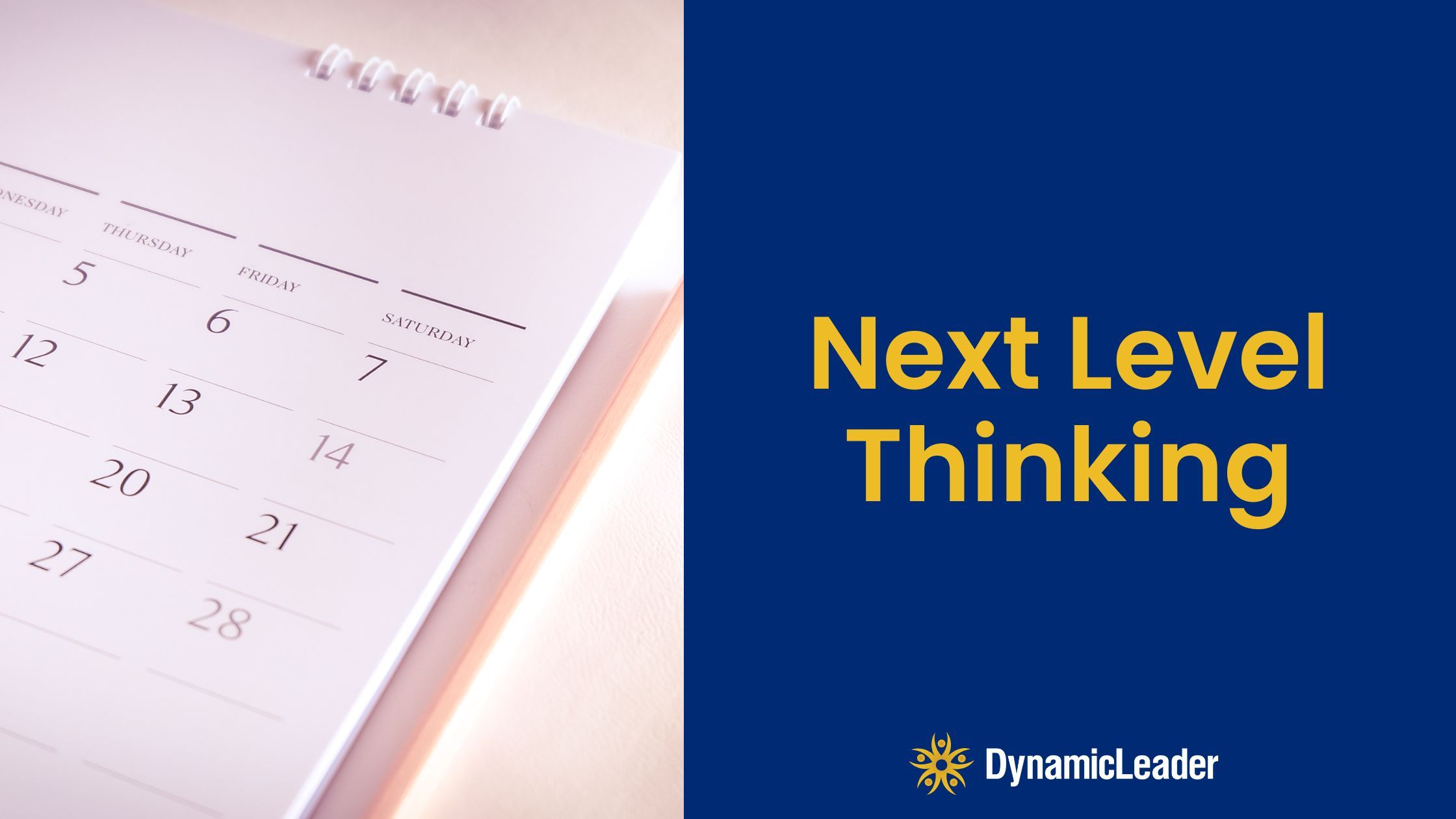 Next Level Thinking — Wednesdays with Wayne note by Dr. Wayne Pernell