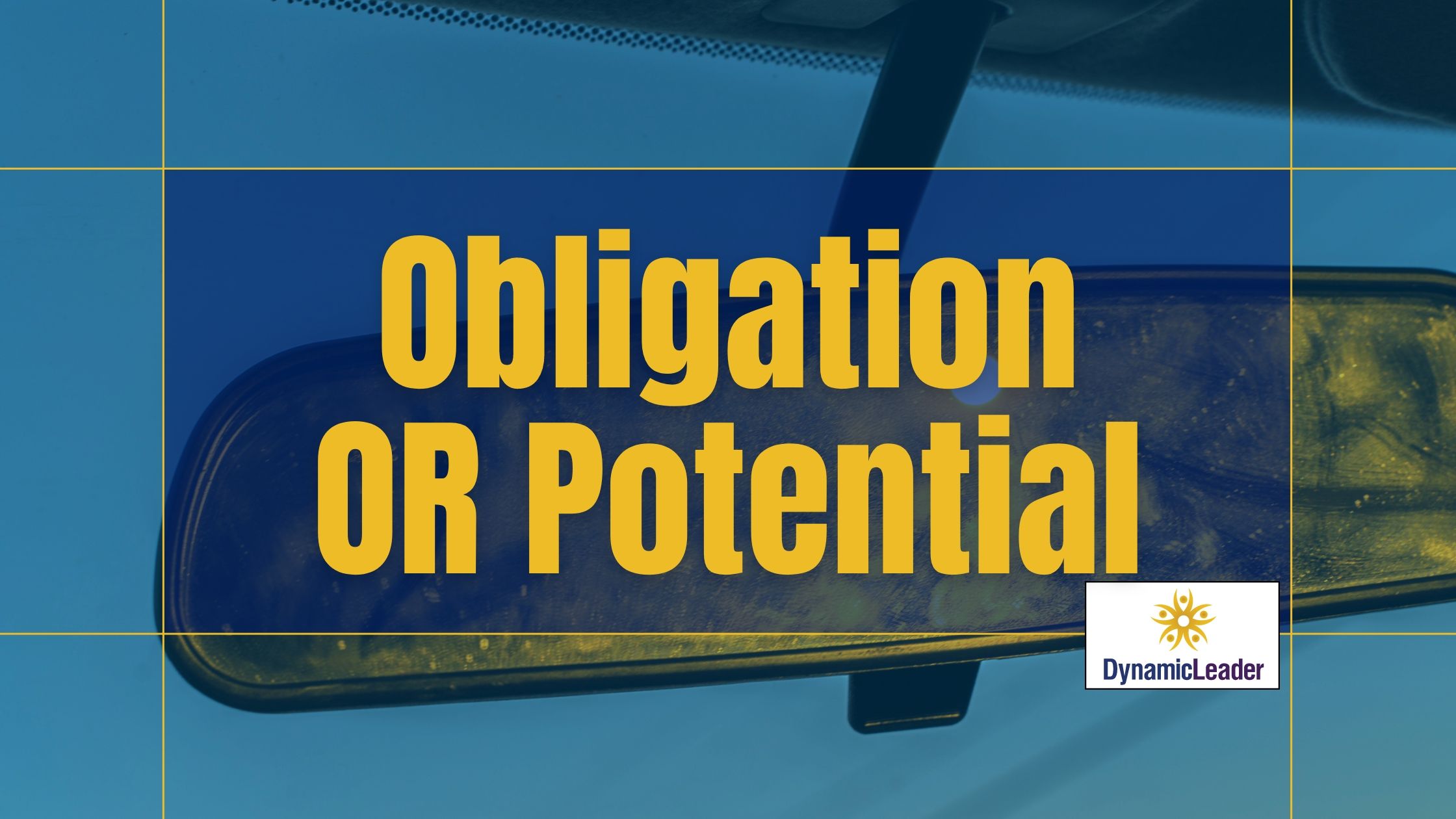 Obligation OR Potential — Wednesdays with Wayne note by Dr. Wayne Pernell