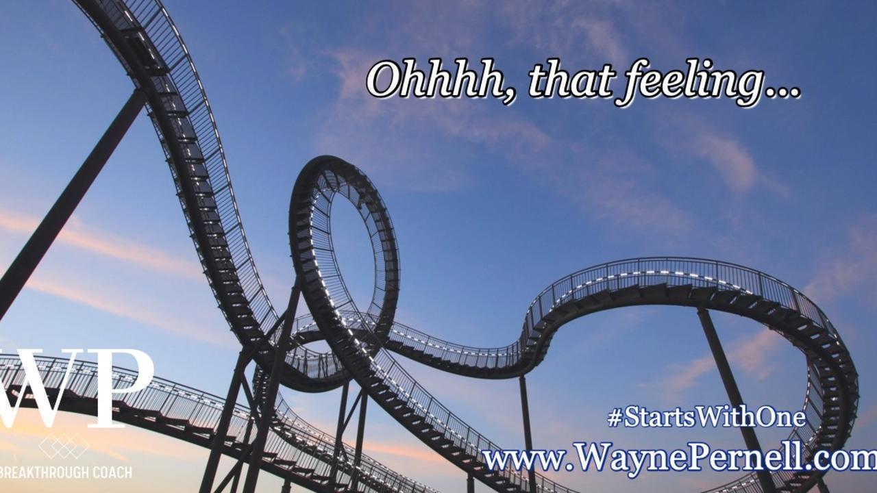 Ohhh that feeling — Wednesdays with Wayne note by Dr. Wayne Pernell