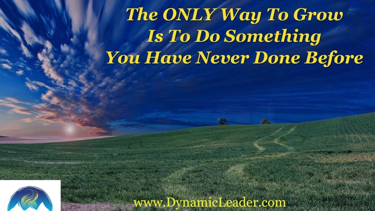 THE Pathway for Growth Is… — Wednesdays with Wayne note by Dr. Wayne Pernell