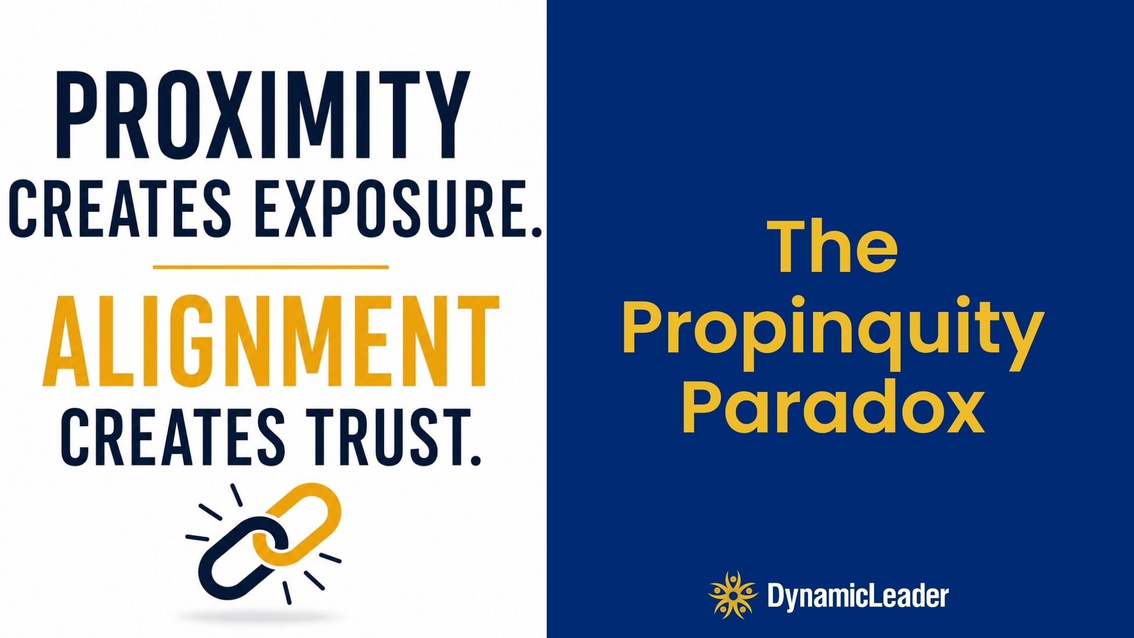 The Propinquity Paradox — Wednesdays with Wayne note by Dr. Wayne Pernell
