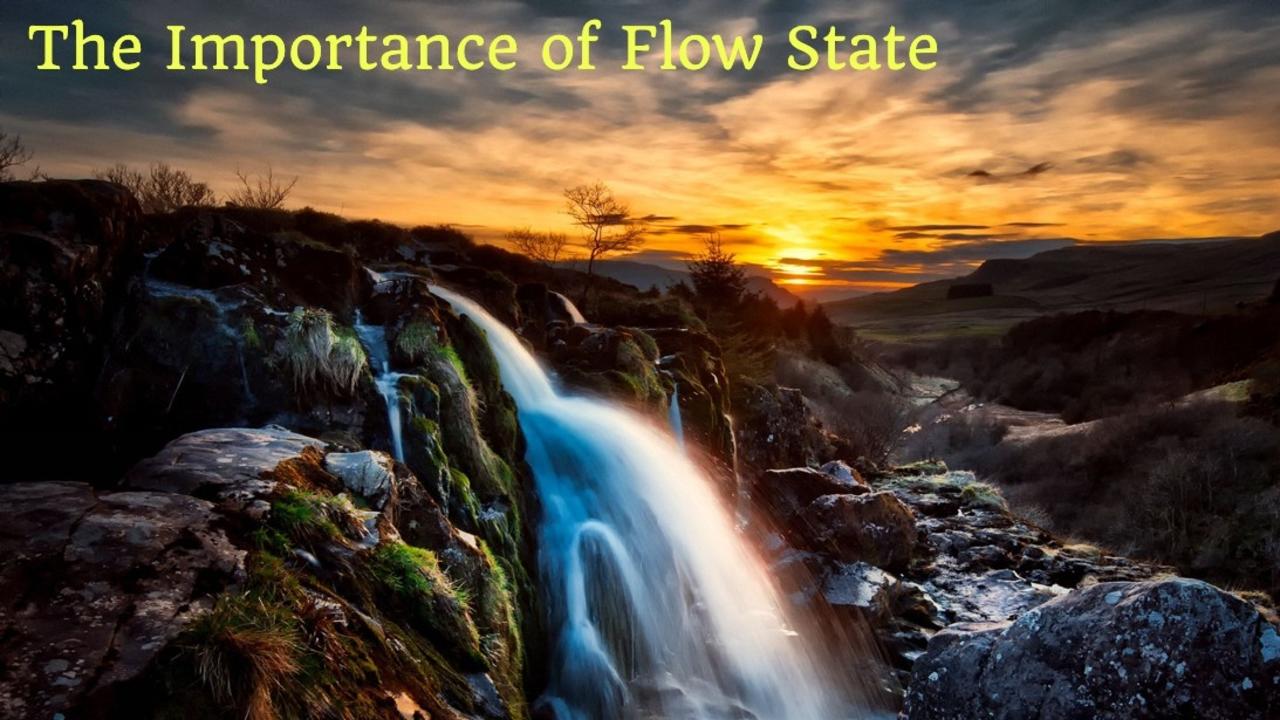 Your Personal Flow — Wednesdays with Wayne note by Dr. Wayne Pernell