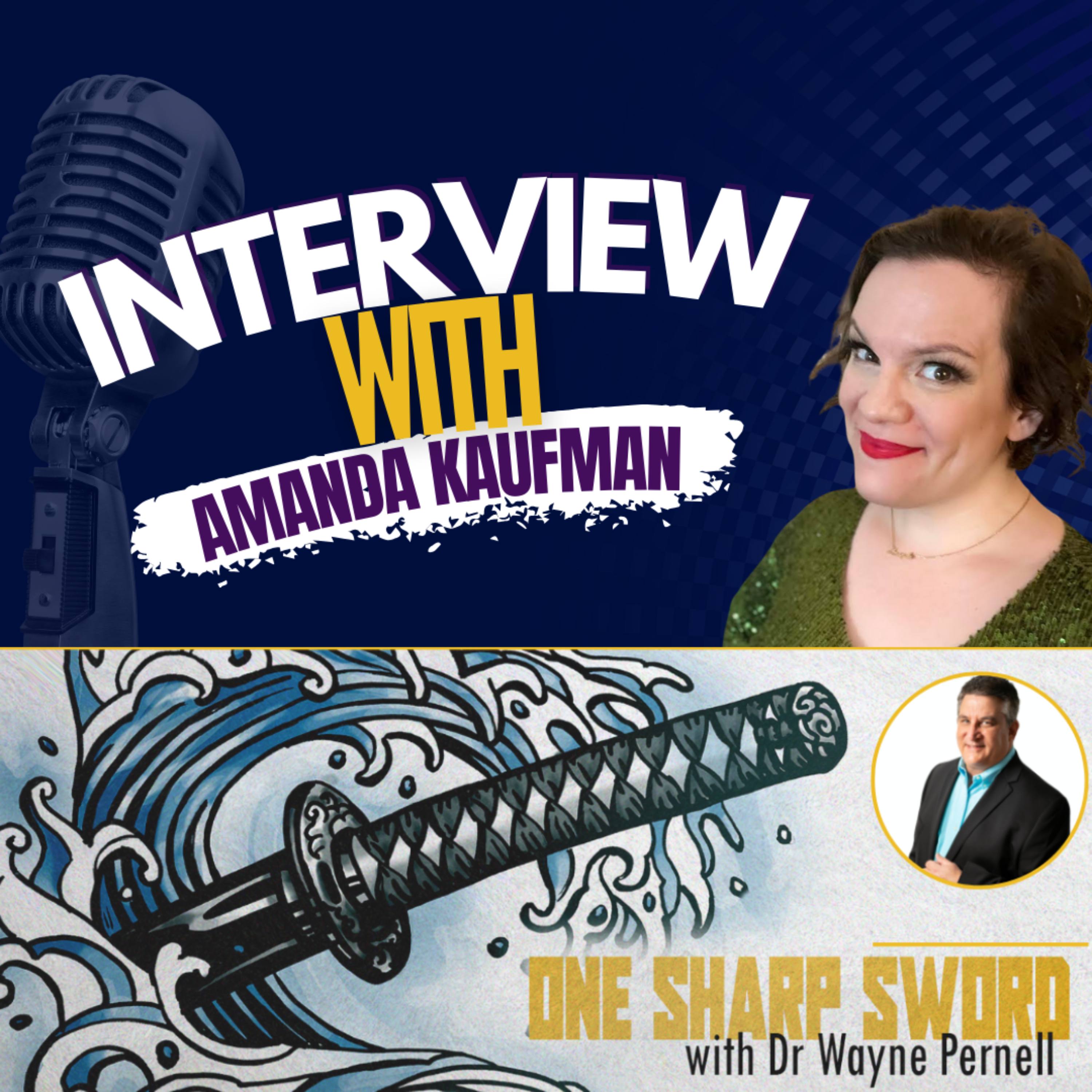 Interview with Amanda Kaufman episode art
