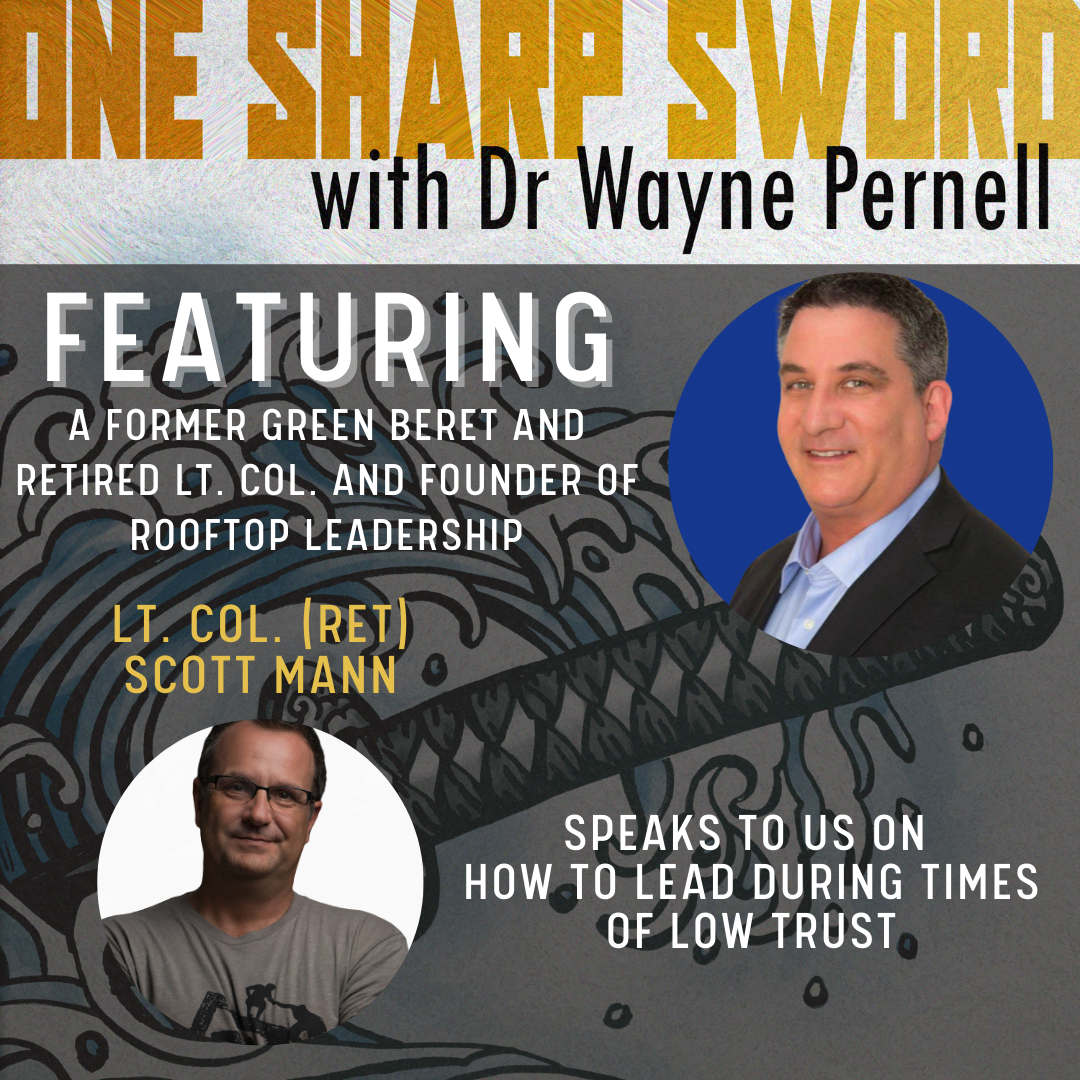 Interview with Lt. Col. (ret) Scott Mann episode art