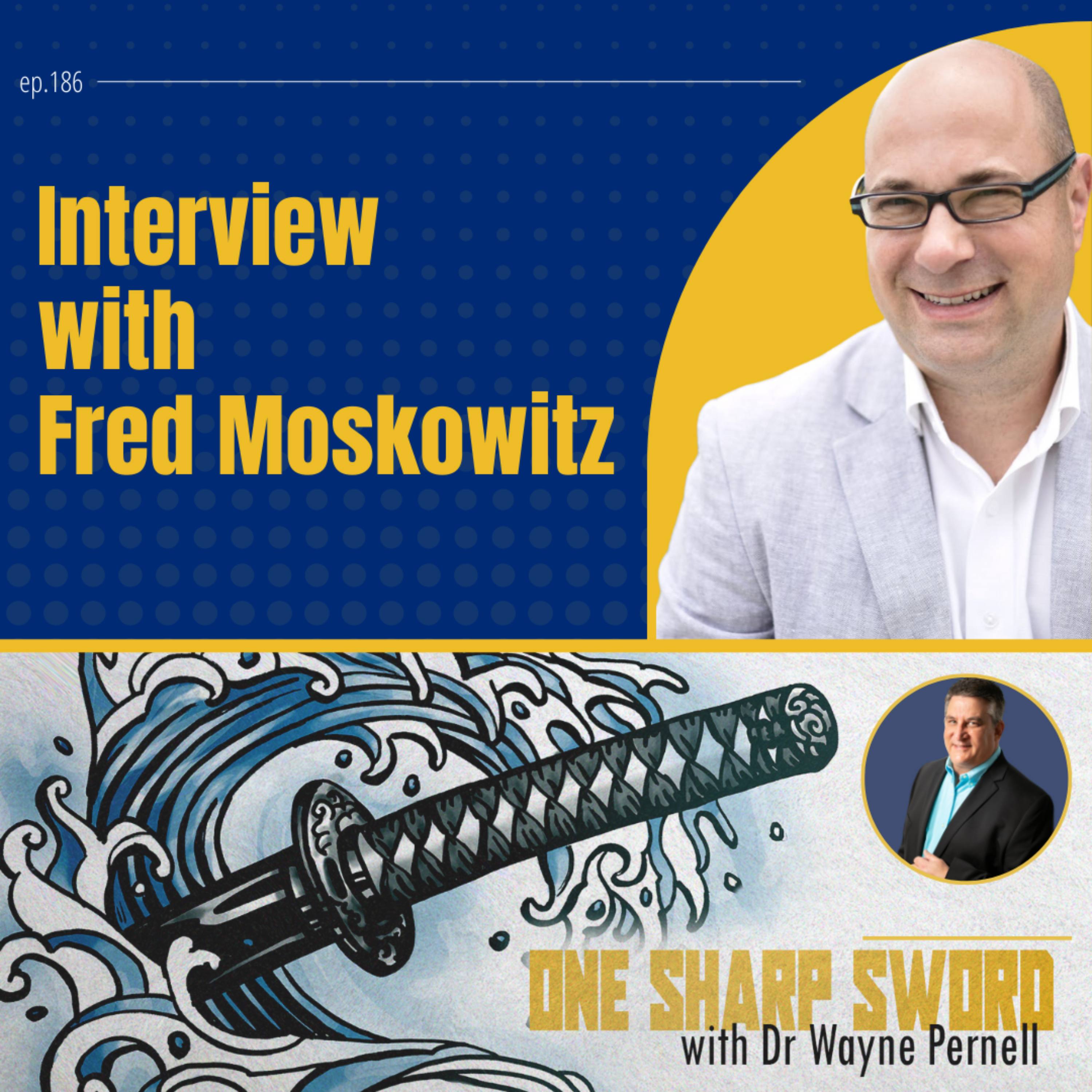Interview with Fred Moskowitz episode art