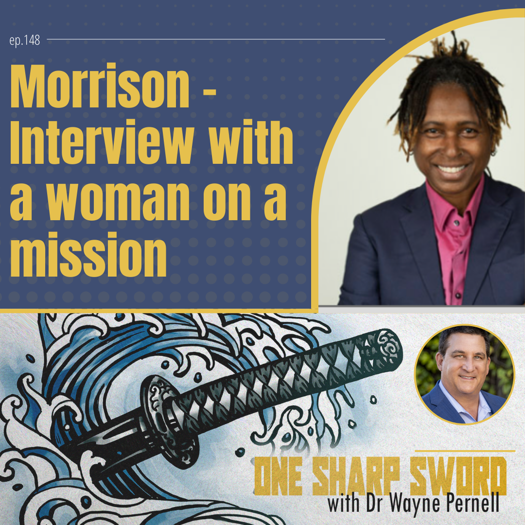 Morrison- Interview with a Woman on a Mission episode art