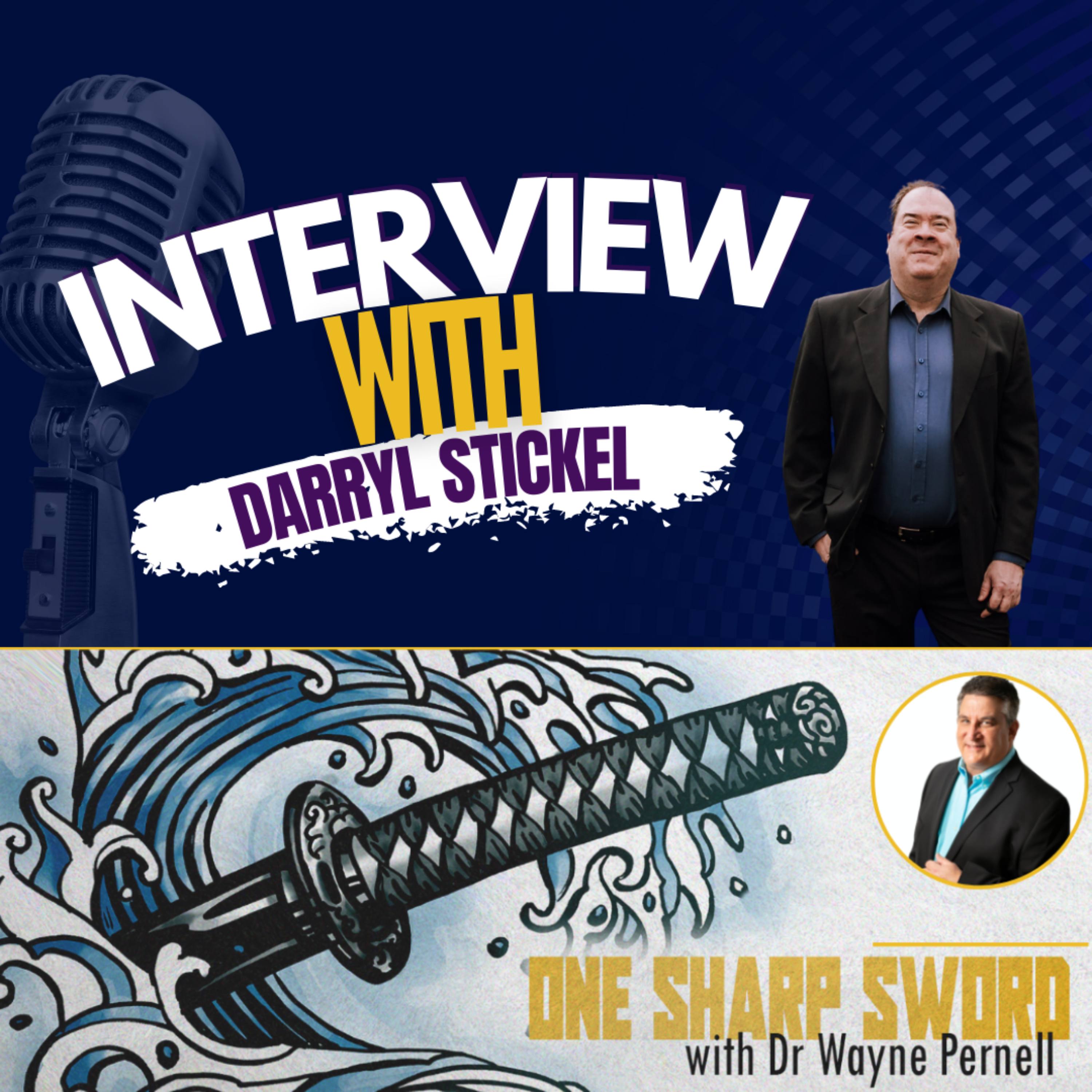 Interview with Darryl Stickel episode art