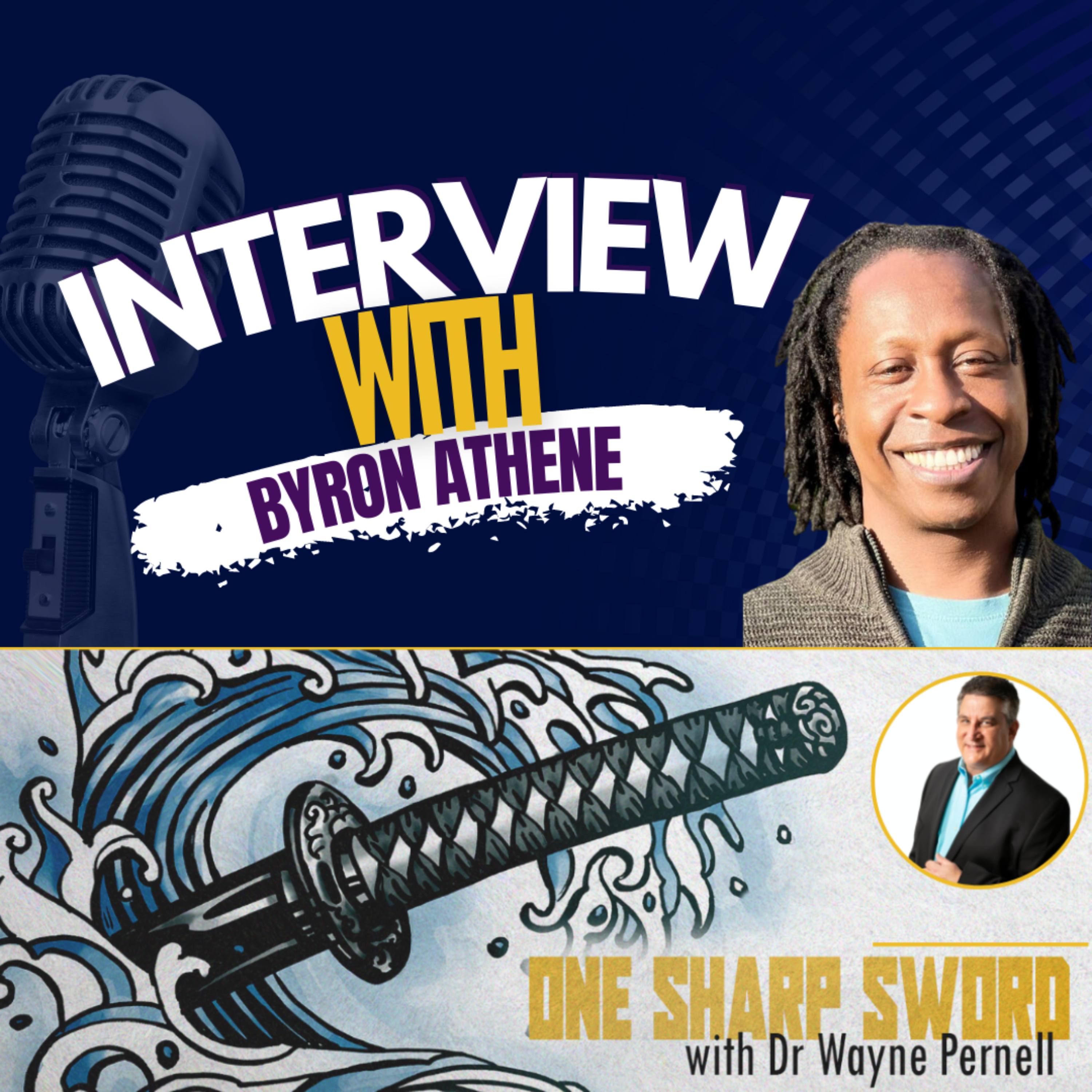 Interview with Byron Athene episode art