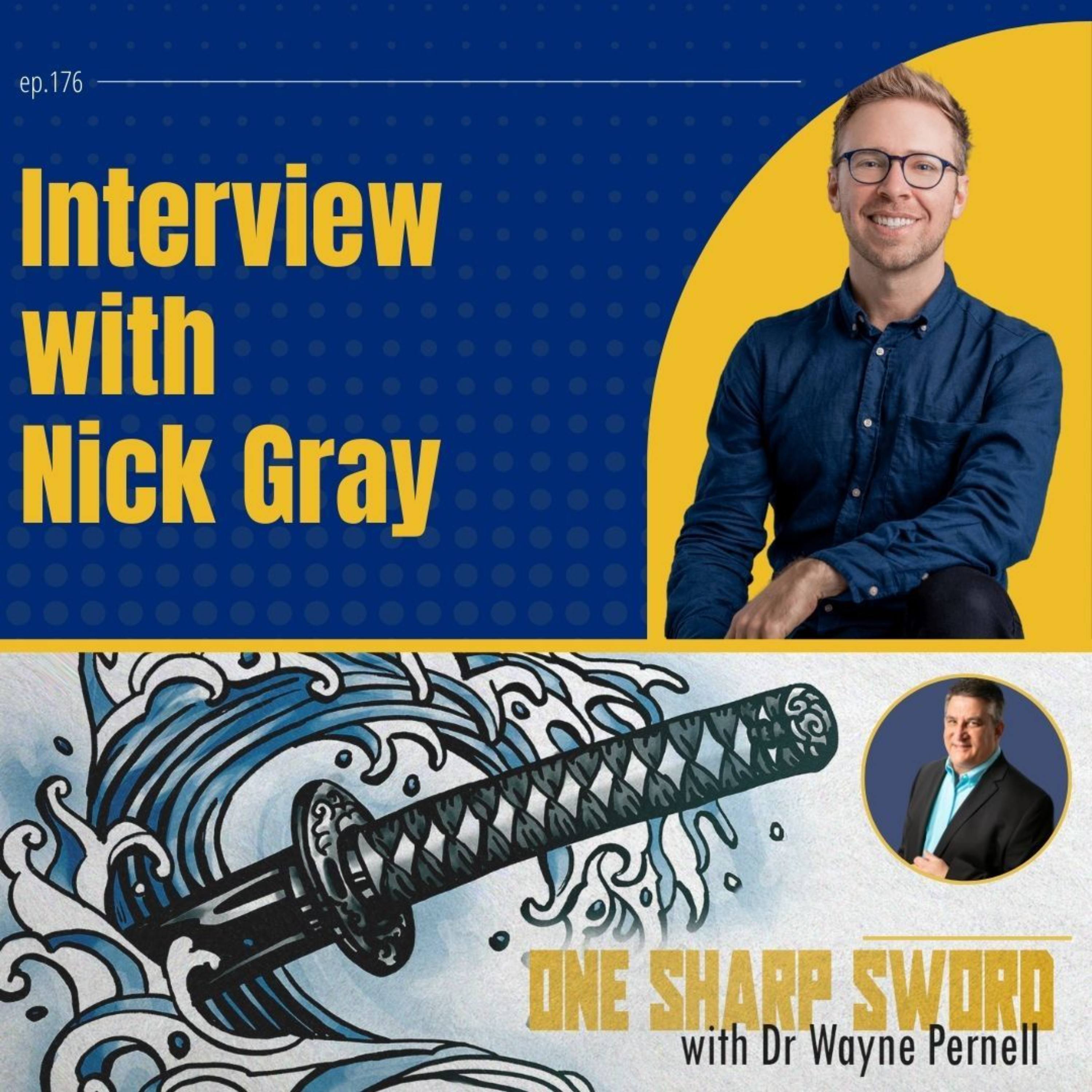 Interview with Nick Gray episode art