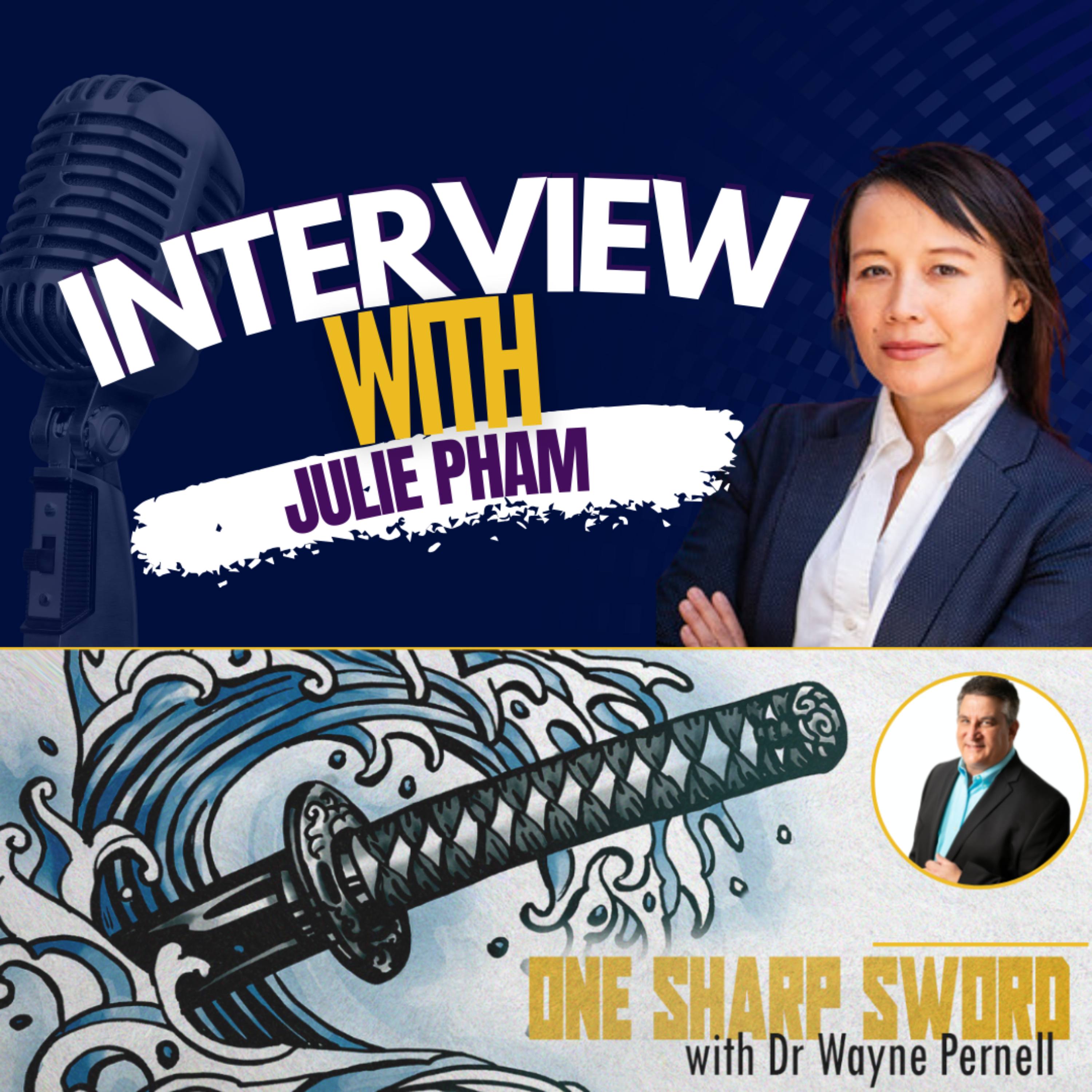 Interview with Julie Pham episode art