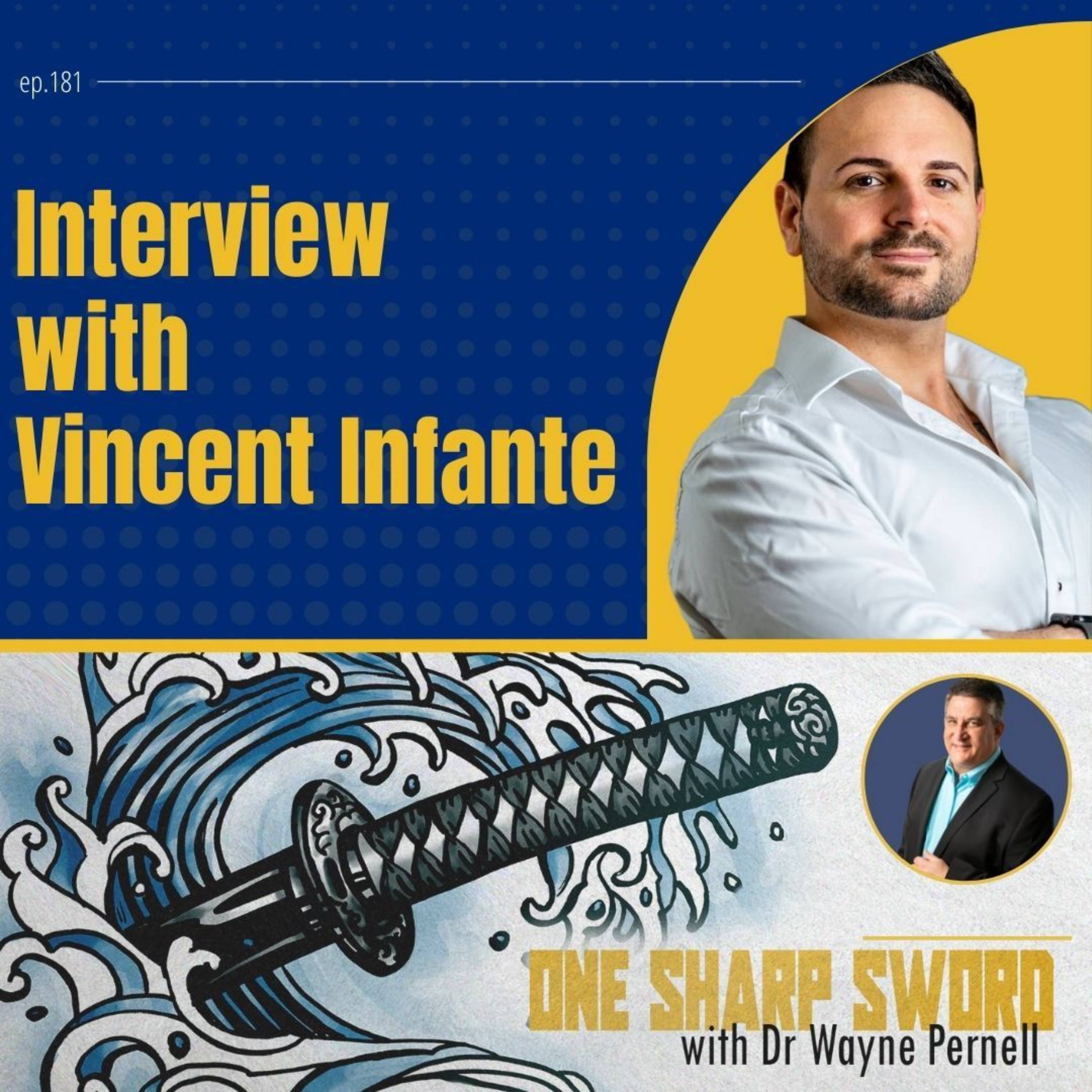 Interview with Vincent Infante episode art
