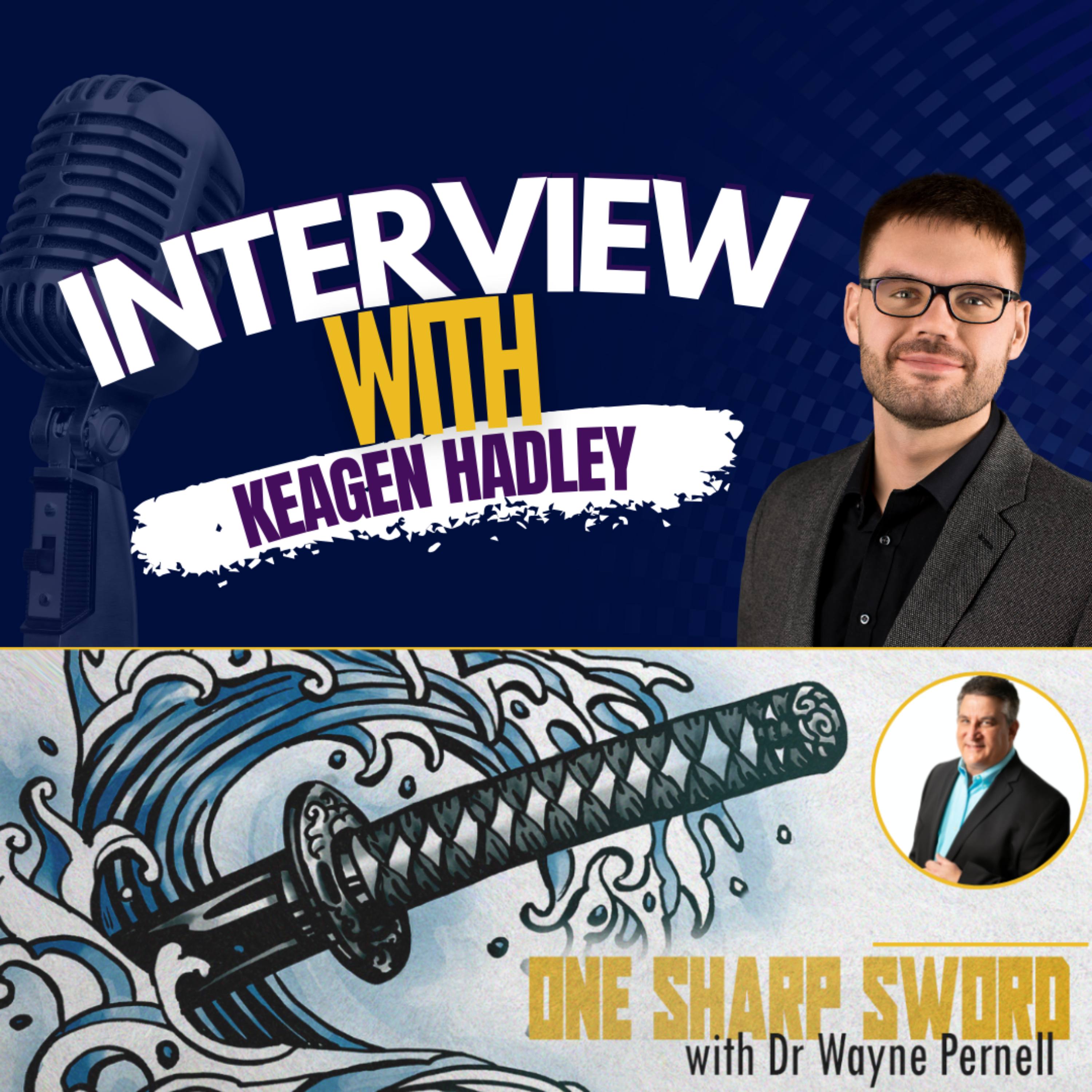Interview with Keagen Hadley episode art