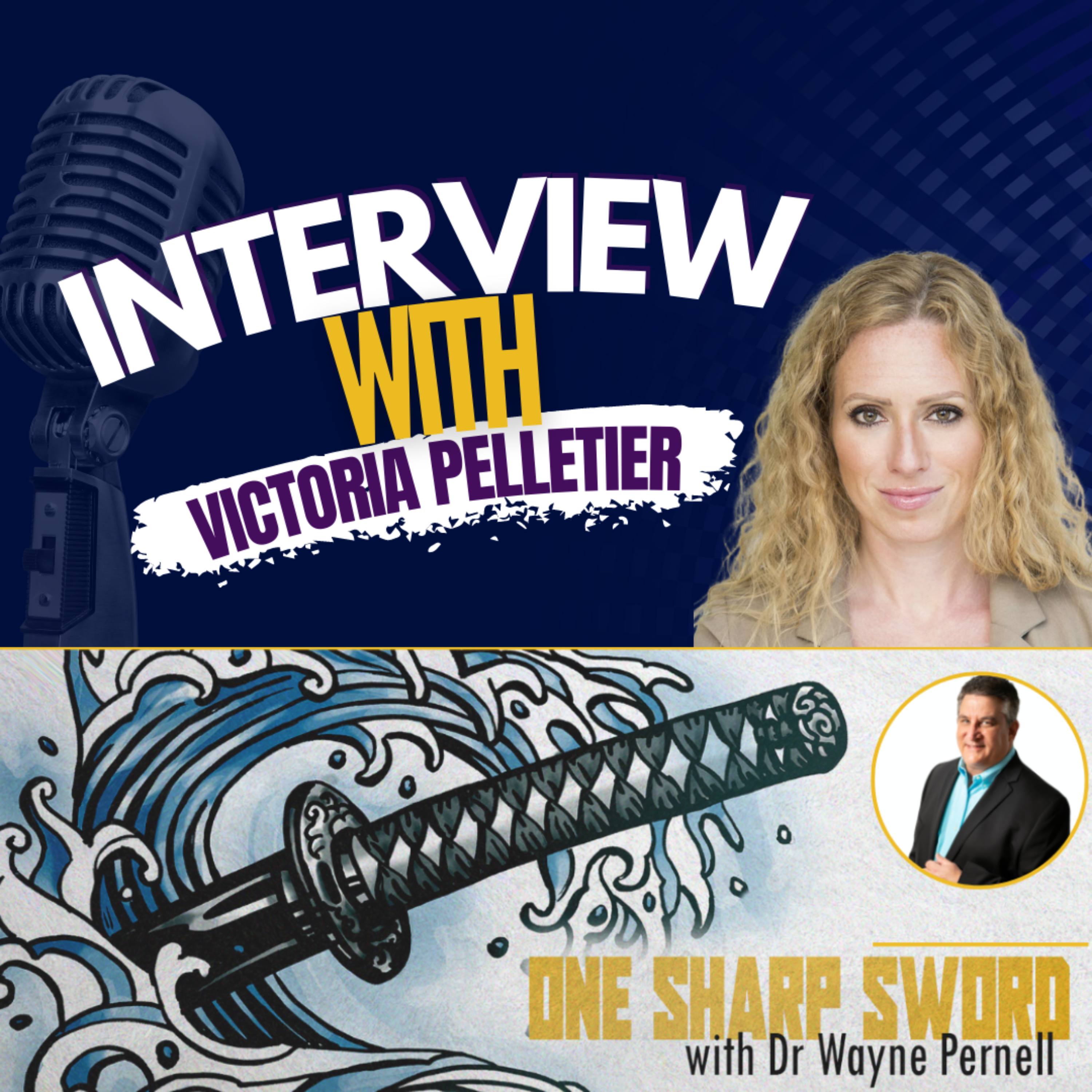 Interview with Victoria Pelletier episode art
