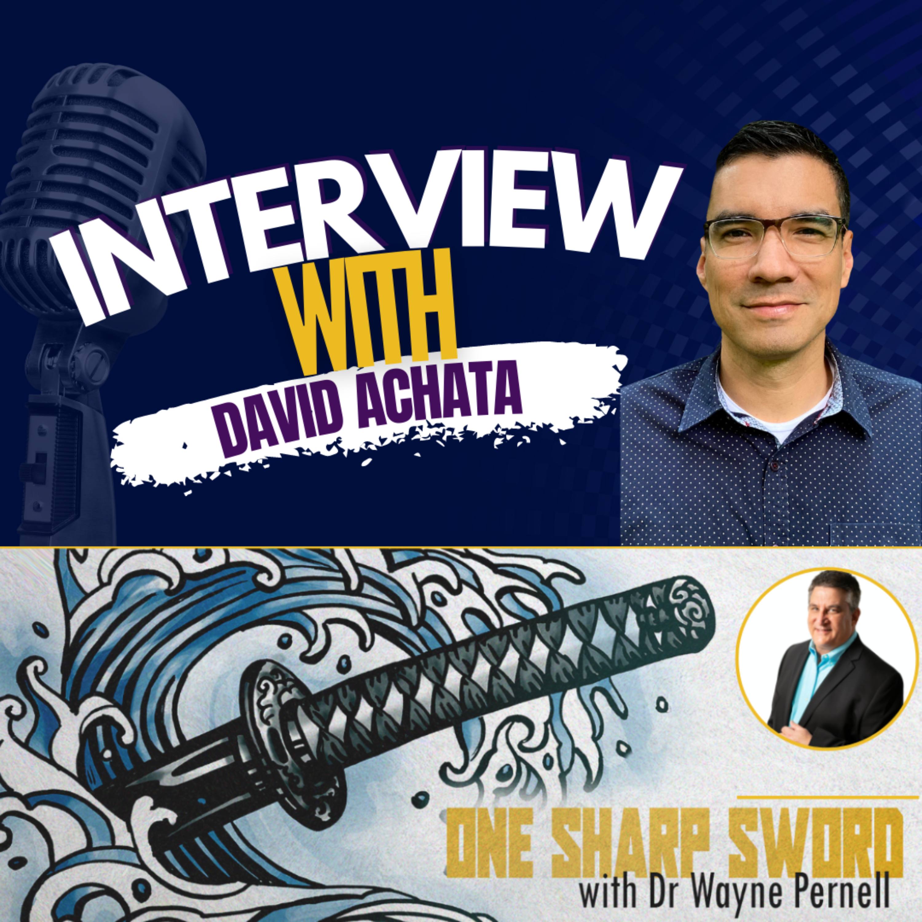 Interview with David Achata episode art