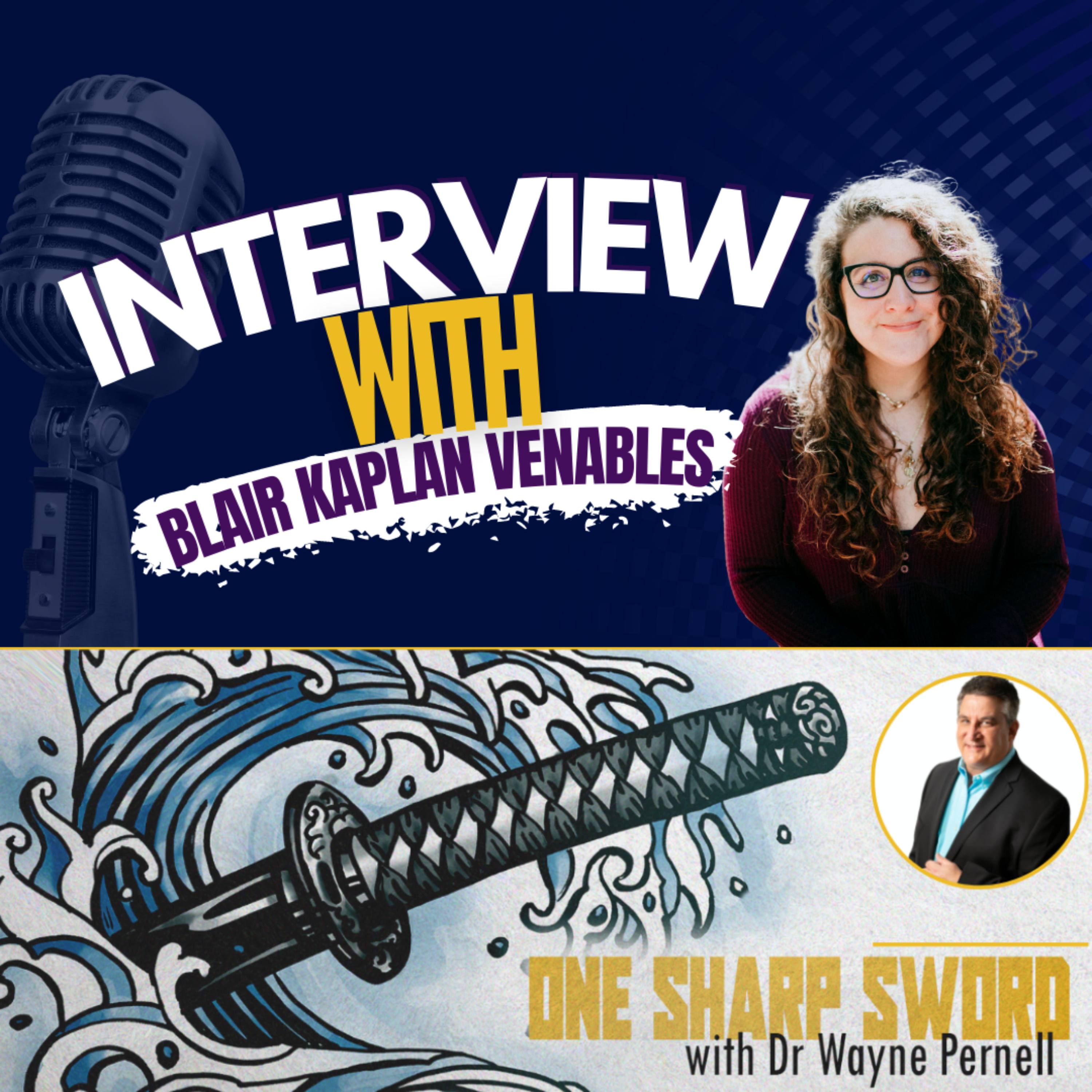 Interview with Blair Kaplan Venables episode art