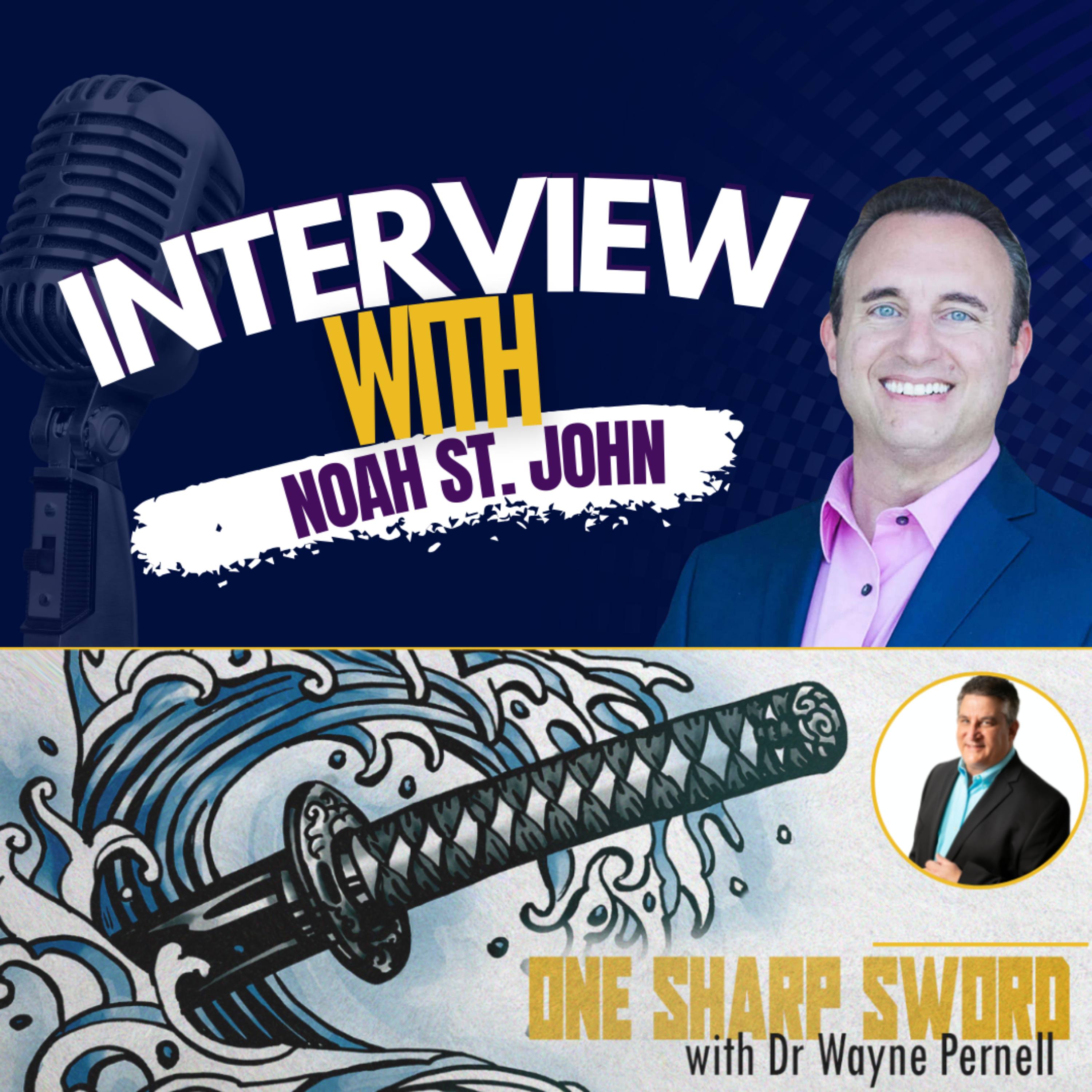 Interview with Noah St. John episode art